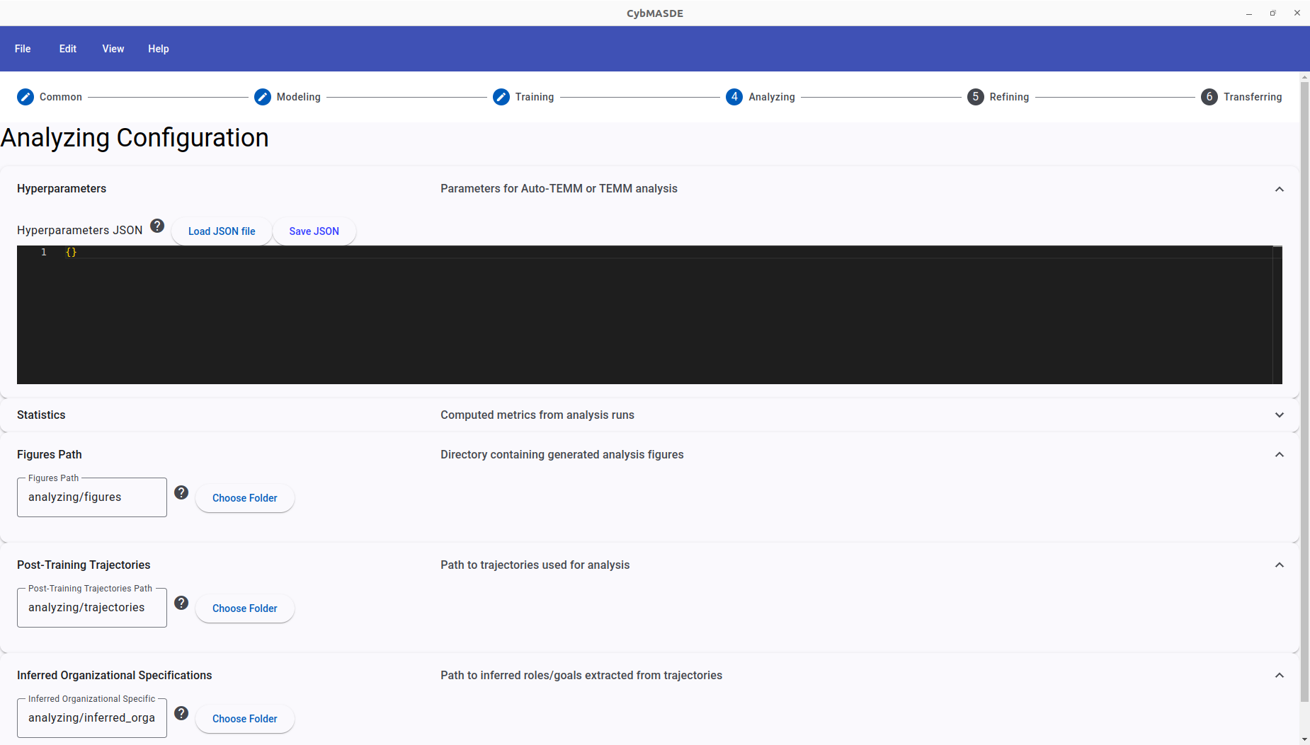 Analyzing Configuration